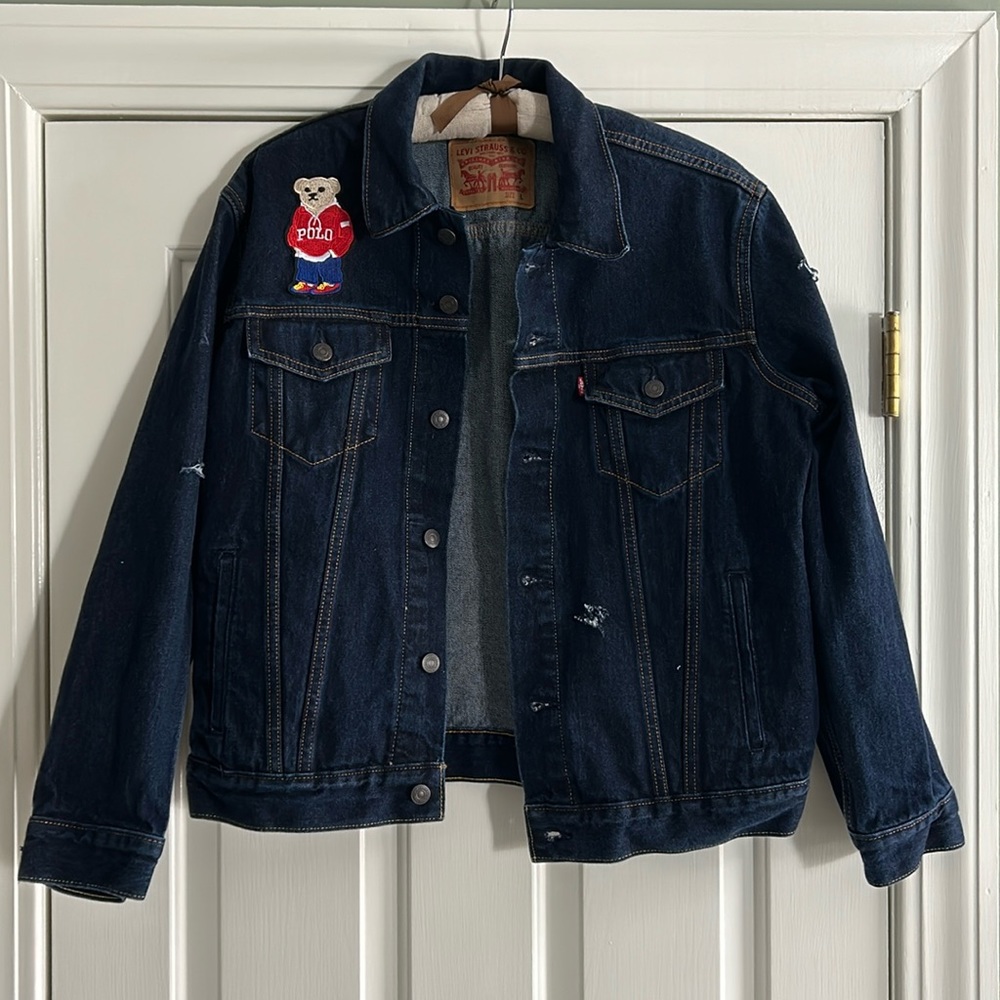 Levi’s x Polo Distressed Jean Jacket